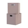 Clever Cube Fabric Insert - Set Of 2 - Blush Pink -Furniture Series Store 13911398 1664981912636764