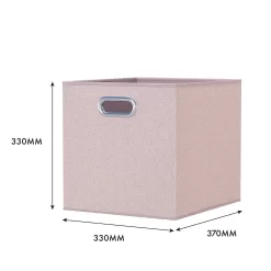 Clever Cube Fabric Insert - Set Of 2 - Blush Pink -Furniture Series Store 13911398 1894981912737507