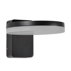 Corte 12w Outdoor LED Wall Light (IP65) - Black -Furniture Series Store 13924361 1534980109516917