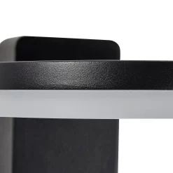 Corte 12w Outdoor LED Wall Light (IP65) - Black -Furniture Series Store 13924361 1894980109552188