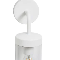 Kew Curved Arm E27 Outdoor Wall Light - Ivory -Furniture Series Store 13924366 6684980108624636