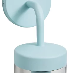 Kew Curved Arm E27 Outdoor Wall Light - Pale Blue -Furniture Series Store 13924368 1414980108070344