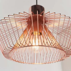 Lauris Pendant Light - Copper -Furniture Series Store 13938492 6804981960971042