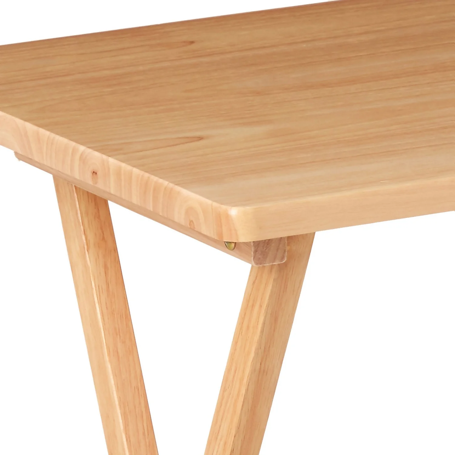 Wooden Folding Table - Natural 7 Wooden Folding Table - Natural - Image 5