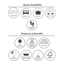 EGGER HOME Brown Loja Oak 8mm Laminate Flooring -Furniture Series Store 13999088 2215014868458104