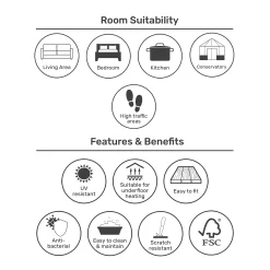 EGGER HOME Grey Loja Oak 8mm Laminate Flooring -Furniture Series Store 13999092 3445014868819826