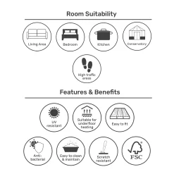 EGGER HOME Dark Luanda Oak 8mm Laminate Flooring -Furniture Series Store 13999093 6965014868405553