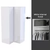 House Beautiful Escape Fitted Look Corner Wardrobe, White Carcass - Gloss White Handleless Doors (W) 1073mm X (H) 2226mm -Furniture Series Store 13999902 3325052690566013