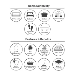 None Rigid Core Luxury Vinyl Flooring - Marble Tile 14 None Rigid Core Luxury Vinyl Flooring - Marble Tile -Furniture Series Store 14005586 1385014868809170