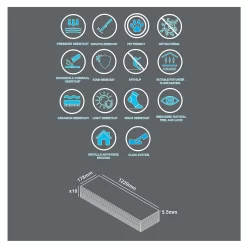 None Rigid Core Natural Oak Effect Luxury Vinyl Flooring - Flooring Sample -Furniture Series Store 14186444 1325009721486555