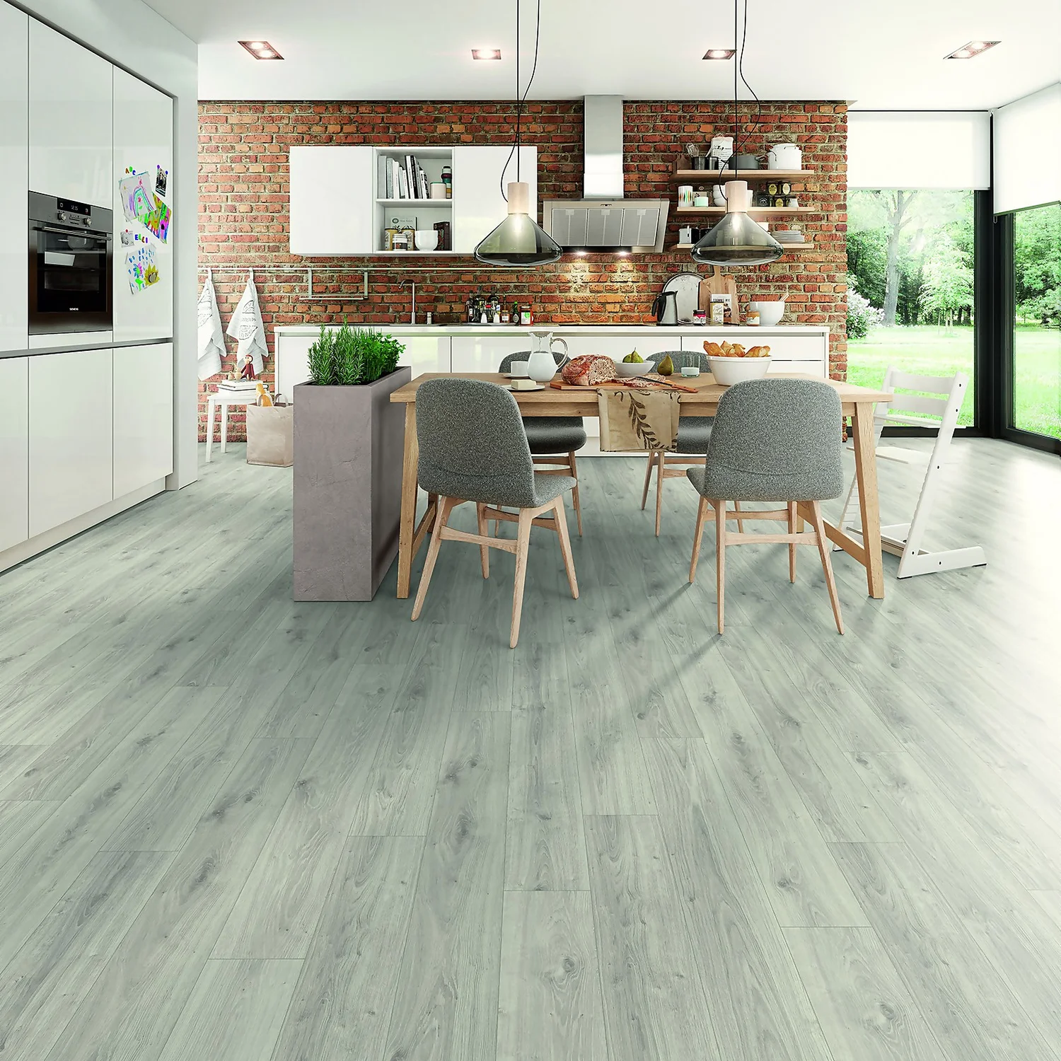 EGGER HOME Light Zermatt Oak 7mm Laminate Flooring Sample 3 EGGER HOME Light Zermatt Oak 7mm Laminate Flooring Sample