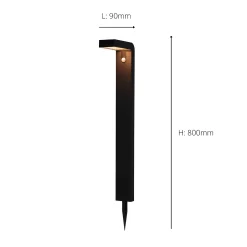 Eglo Baracconi Outdoor LED Sensor Solar Ground Light -Furniture Series Store 14222392 8345020563112866