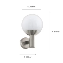 Eglo Nisia-Z Outdoor Smart Light -Furniture Series Store 14222393 4475020563169140