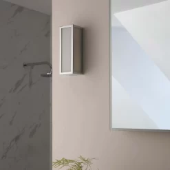 Daltra Small Bathroom Wall Light - Chrome Effect -Furniture Series Store 14301804 4015038439990625