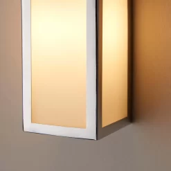 Daltra Small Bathroom Wall Light - Chrome Effect -Furniture Series Store 14301804 9225038440148746
