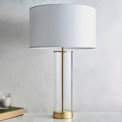 Gills Table Lamp - Brass Effect -Furniture Series Store 14301812 1735038492908666