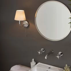 Naim Bathroom Wall Light - Chrome Effect -Furniture Series Store 14301819 1215038437966681