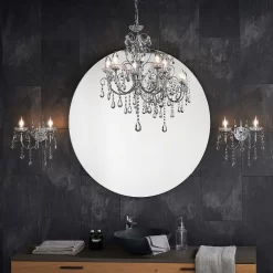 Shanzie Pendant Bathroom Ceiling Light - Chrome Effect -Furniture Series Store 14301830 1255038438410492