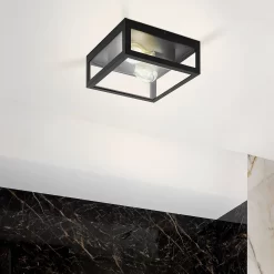 Eglo Amezola 2 Lamp Bathroom Ceiling/Wall Light