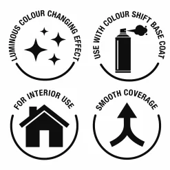 Rust-Oleum Colour Shift Spray Paint Purple Eclipse - 150ml -Furniture Series Store 14606464 1175053511565180