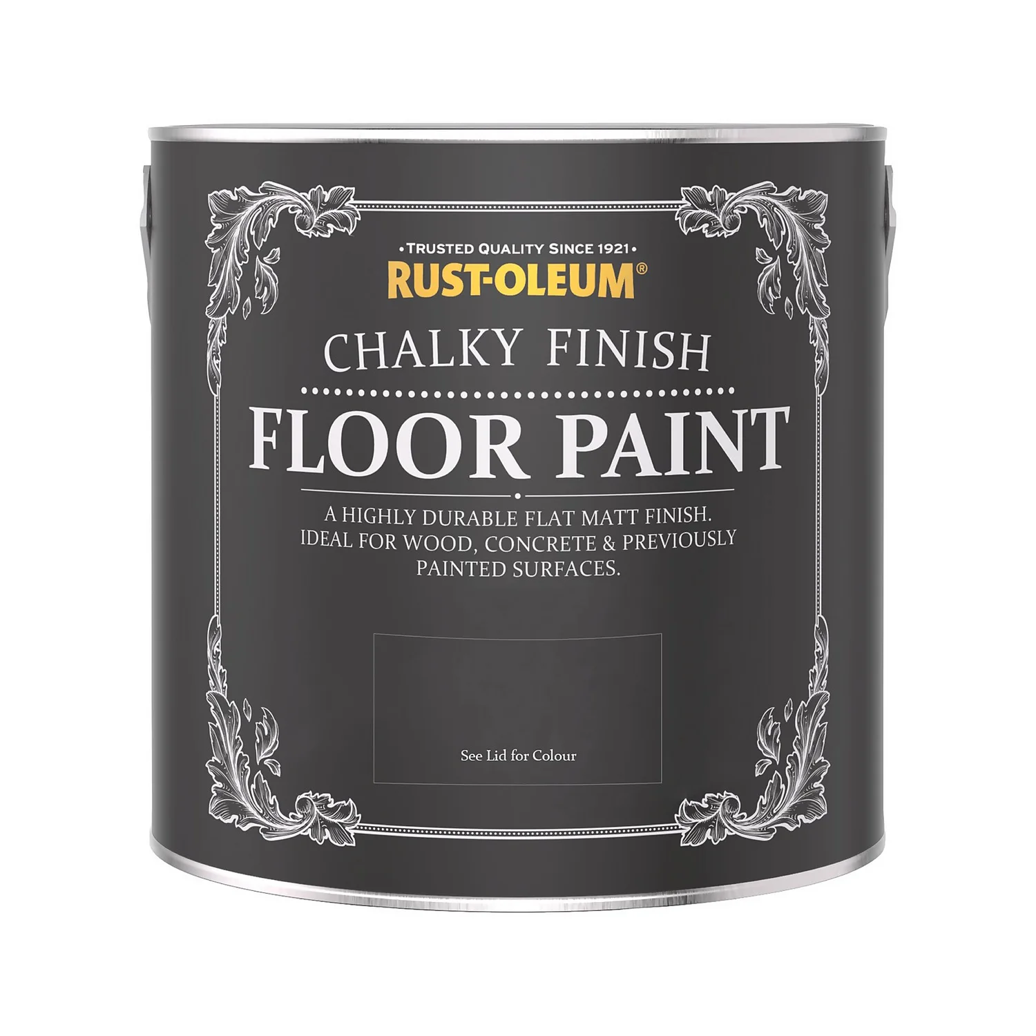Rust-Oleum Chalky Floor Paint Antique White - 2.5L 5 Rust-Oleum Chalky Floor Paint Antique White - 2.5L - Image 3