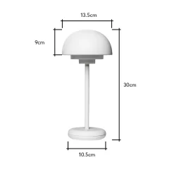 LED Rechargeable Table Lamp - White -Furniture Series Store 14844211 1635059930805592